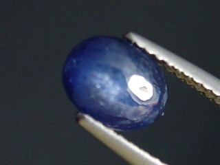 Blue Sapphire 1,57 Ct. oval cabochon