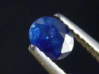 Blue Sapphire 0,58 Ct. oval