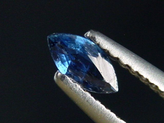 Blue Sapphire 0,21 Ct. navette