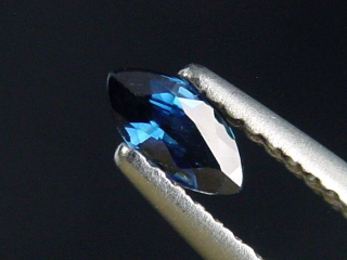 Blue Sapphire 0,26 Ct. navette