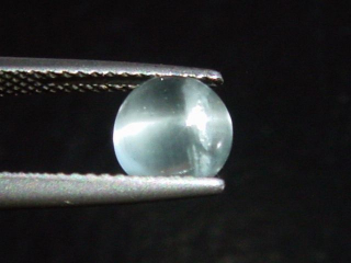 Aquamarine cat's eye 1,57 Ct. cabochon Brazil