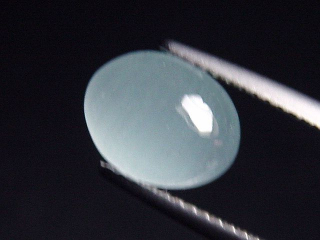 Aquamarin 2,60 Ct. oval cabochon