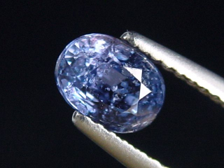 Blauer Spinell 1,09 Ct. Oval 6,5 x 4,5 mm Tansania