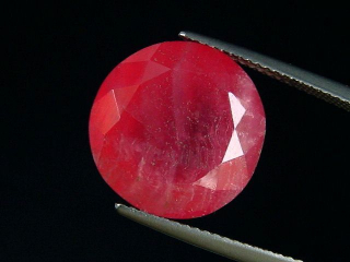 Rhodochrosite 21,73 Ct. round faceted