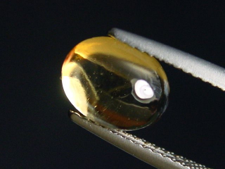 Goldberyll 2,31 Ct. Oval Cabochon 9 x 7 mm - Minas Gerais, Brasilien