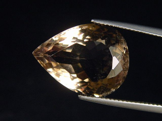 Smokey Quartz 16,83 Ct. precision cut - Galenstock, Switzerland