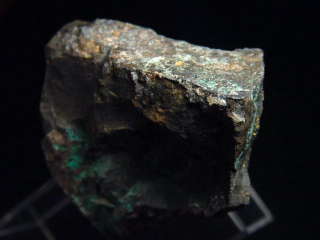 Gold with Atacamite specimen 50 mm - Chile