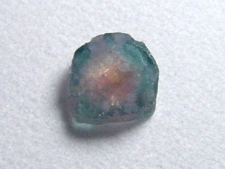 Watermelon Tourmaline 1,85 Ct. polished crystal slice Brazil