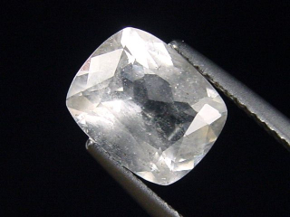 Beryllonite 2,26 Ct. faceted octagon Brazil