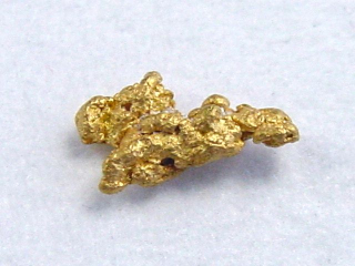 Gold Nugget 8 mm - Harrioja, Lappland, Finnland