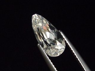 Hiddenit 3,69 Ct. Tropfen 12 x 6 mm Pakistan