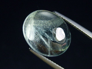 Preview: Aquamarin 8,73 Ct. 15 x 12 mm Oval Cabochon Preview: Aquamarin 8,73 Ct. 15 x 12 mm Oval Cabochon