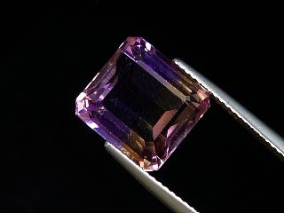 Ametrine 7,49 Ct. unheated natural color octagon