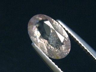 Diaspore with colorchange 2,19 Ct. oval Turkey