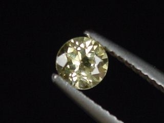 Chrysoberyll 0,58 Ct. Rund 5 mm Minas Gerais, Brasilien