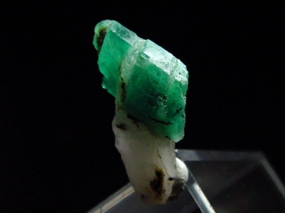 Emerald specimen 23 mm fine green - Muzo, Colombia