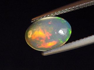 Opal 1,32 Ct. fine colorplay oval cabochon