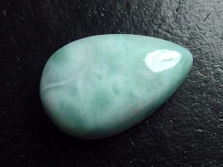 Larimar 22,52 Ct. pear cabochon - Dominic. Republic