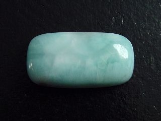 Larimar 15,61 Ct. rectangle cabochon - Dominic. Republic