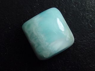 Larimar 19,78 Ct. rectangle cabochon - Dominic. Republic