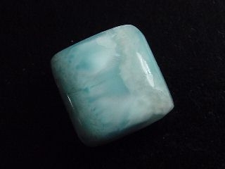 Larimar 17,32 Ct. rectangle cabochon - Dominic. Republic