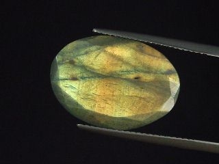 Faceted Labradorite 11,57 Ct. oval Australia