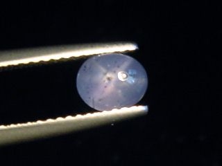 Star Sapphire 1,34 Ct. natural color oval cabochon