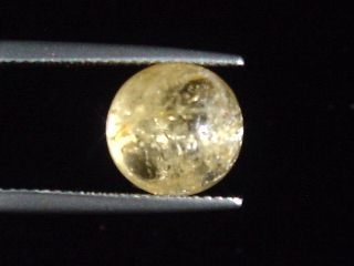 Topaz cat's eye 6,22 Ct. rare natural color - Ouro Preto, Brazil