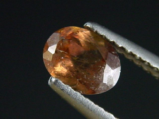 Axinite 0,65 Ct. oval Tanzania