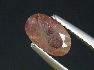 Axinite 0,68 Ct. oval Tanzania