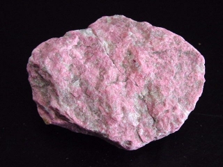 Thulite specimen 53 mm raspberry red - Leksvig, Trondheim, Norway