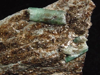 Emerald specimen 58 mm - Habachtal, Austria