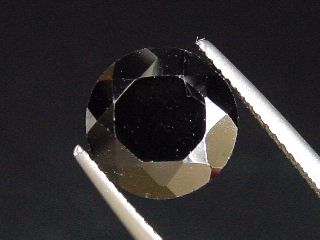 Schwarzer Spinell 4,82 Ct. rund Sri Lanka