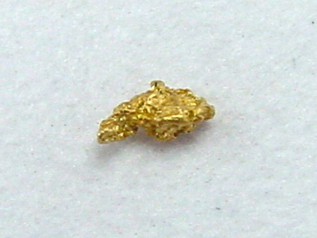 Gold Nugget 4 mm - Kaareoja, Lappland, Finnland