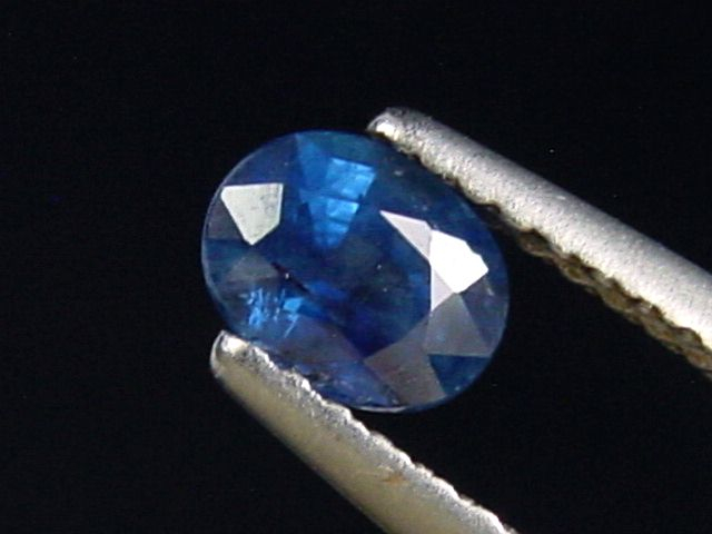 Blue Sapphire 0,63 Ct. oval Australia