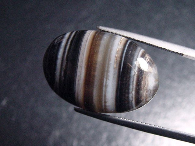 Agate 20,00 ct. banded - cabochon Brazil