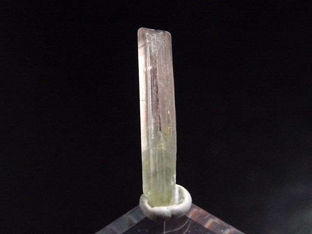 Tourmaline crystal bicolor 16 mm Gilgit, Pakistan