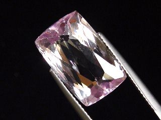 Kunzite 12,96 Ct. fine antique cut Pakistan