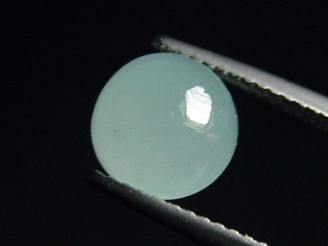 Aquamarin 2,40 Ct. round cabochon