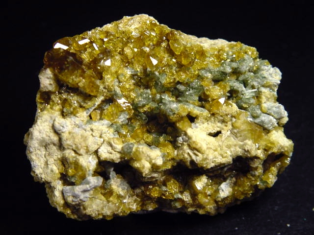 Epidote specimen 55 mm - Val Antrona, Italy