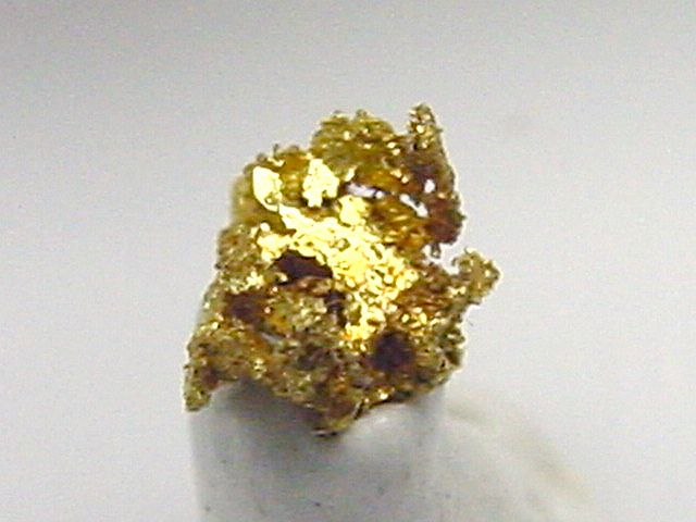 Gold crystalline 4,5 mm - Brusson, Val d'Aosta, Italy