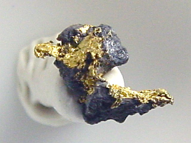 Gold kristallin 6,5 mm - Brusson, Val d'Aosta, Italien