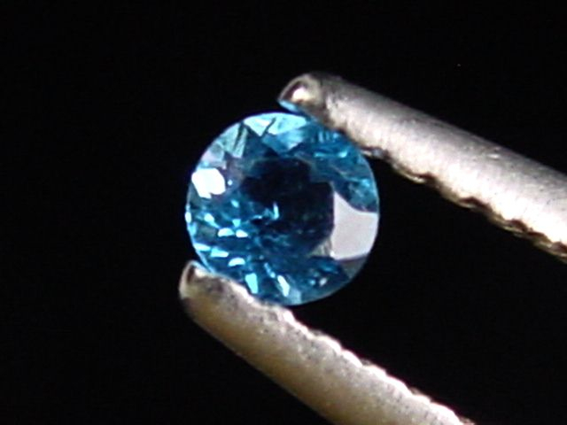 Hauyne / Hauynite 0,08 Ct. 2,5 mm round - Ettringen, Eifel, Germany