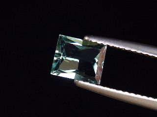 Indigolite / blue Tourmaline 0,91 Ct. scissor cut Brazil