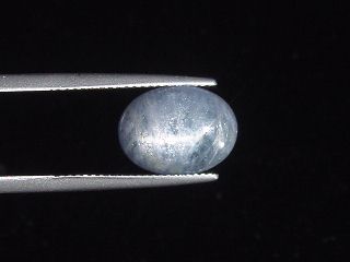 Tansanit Katzenauge 4,72 Ct. Naturfarbe selten - Merelani, Tansania