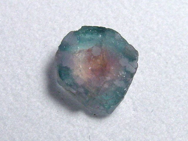 Watermelon Tourmaline 1,85 Ct. polished crystal slice Brazil