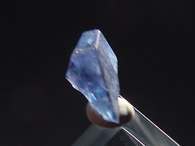 Benitoite crystal 7 mm - San Benito Co., California, USA