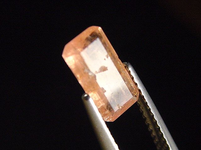 Eosphorit 1,08 Ct. facettiert Oktagon - Linopolis, Brasilien B-Qualität