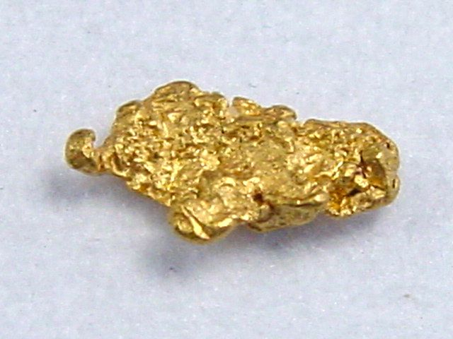 Gold Nugget 7 mm - Mäkärä, Lappland, Finnland