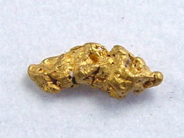 Gold nugget 8 mm - Roivainen, Lappia, Finland